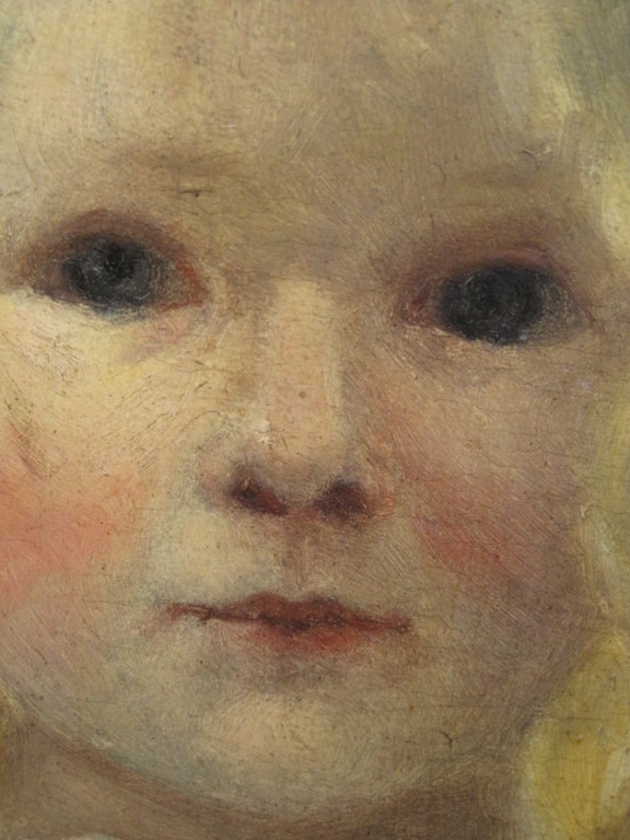Val. Eechout Witte 1864-1949 olieverf "portret van jong meisje" gesigneerd  kopen? Bied vanaf 1!