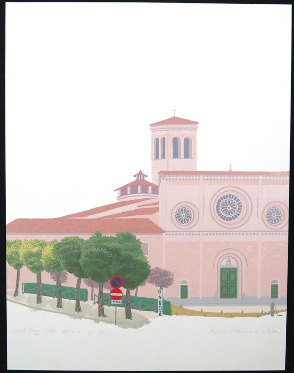 Sees Vlag: Zeefdruk, Assisi verkocht voor € 55!