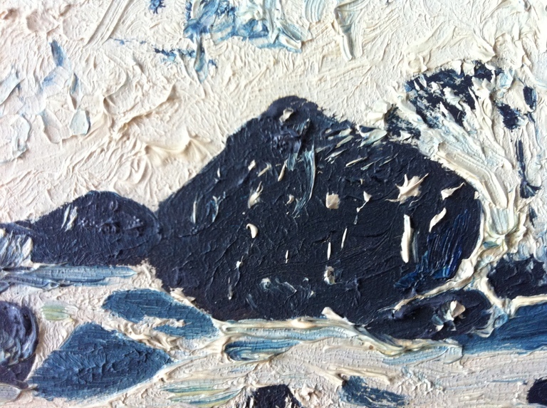 Johannes Baptista Crol, olieverf op board, zeegezicht uit 1937 kopen? Bied vanaf 1!