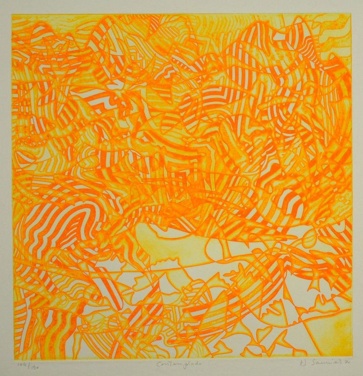 Hector Saunier: Ets. Contemplado verkocht voor € 50!