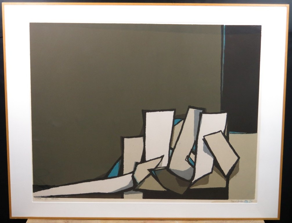 Fon Klement: Boardsnede, Surgir - Ingelijst (Zeer groot) kopen? Bied vanaf 450!