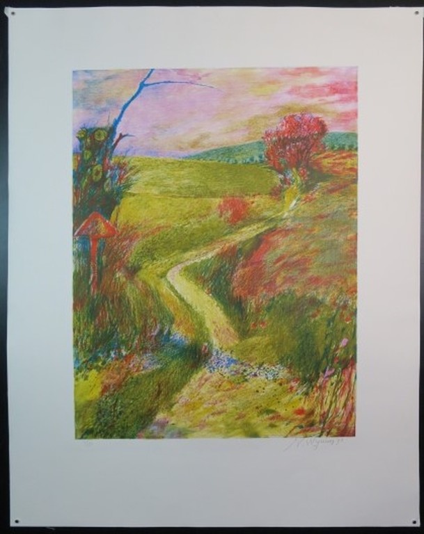 Nicolaas Wijnberg: Litho, Heuvellandschap kopen? Bied vanaf 70!