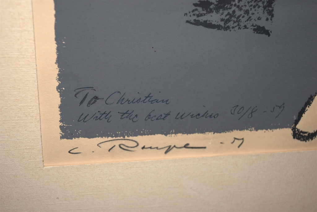 *Rustende ballerina*gesigneerde litho, Engels/Frans*1959* kopen? Bied vanaf 45!