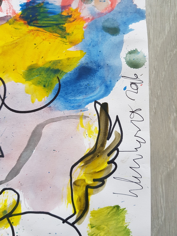 Peter Klashorst - origineel werk - serie Mickey Mouse i.c.m. serie Dagobert Duck kopen? Bied vanaf 1!