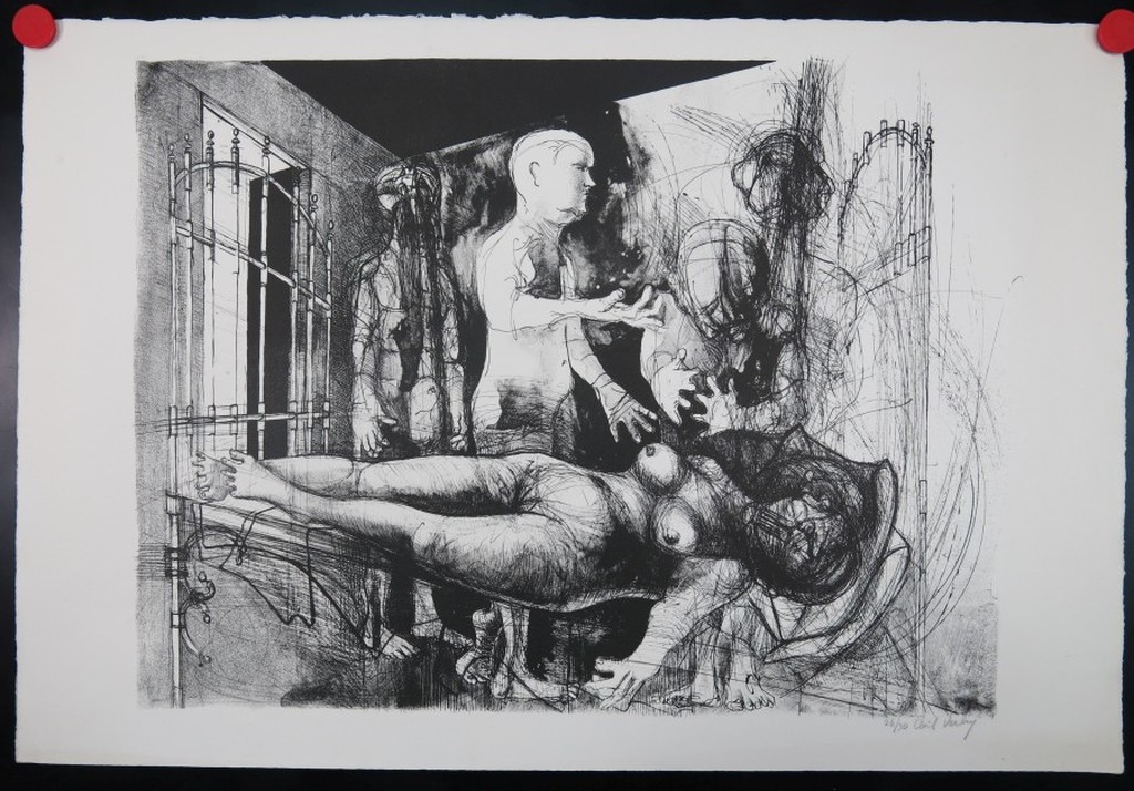 Aat Verhoog: Litho, Figuren kopen? Bied vanaf 35!