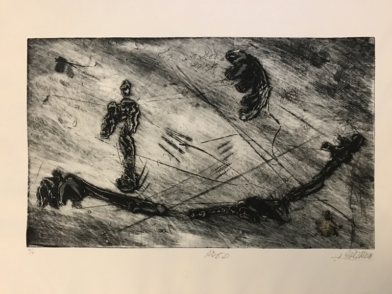 Ad Arma  1 x ets, origineel werk    kopen? Bied vanaf 1!