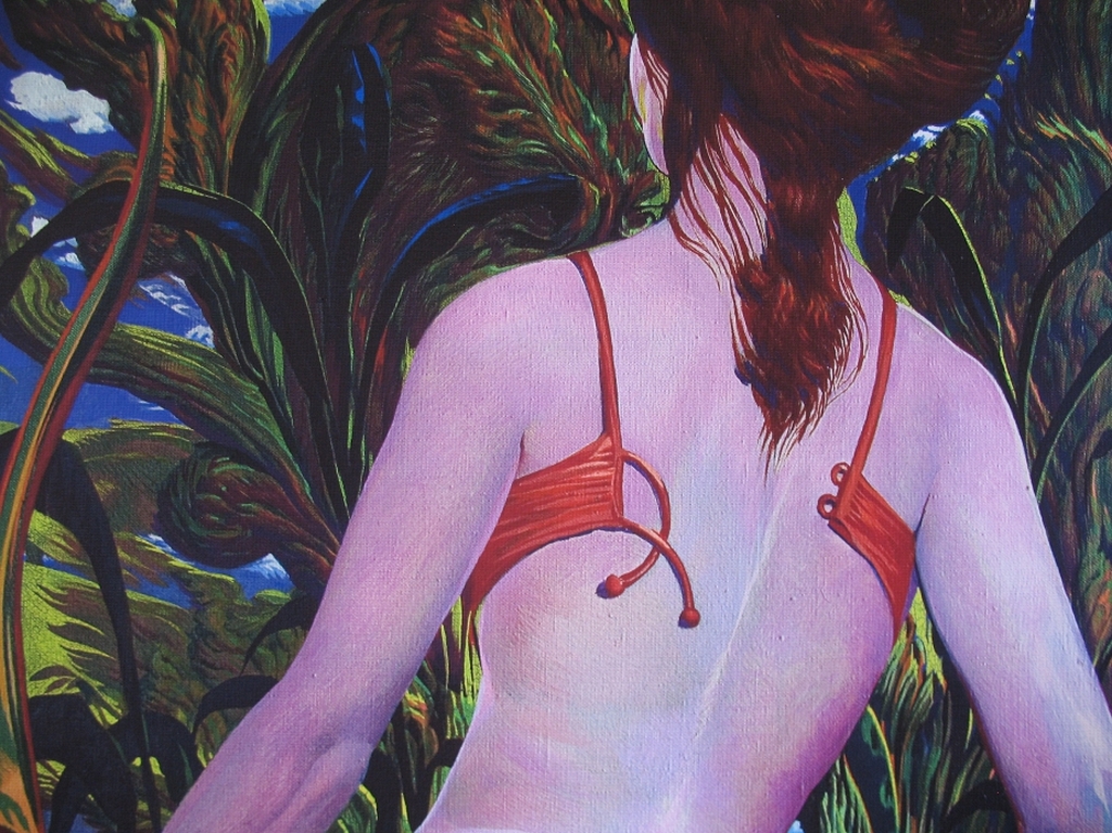 Ernst Fuchs, Dianah, Giclée op canvas kopen? Bied vanaf 75!