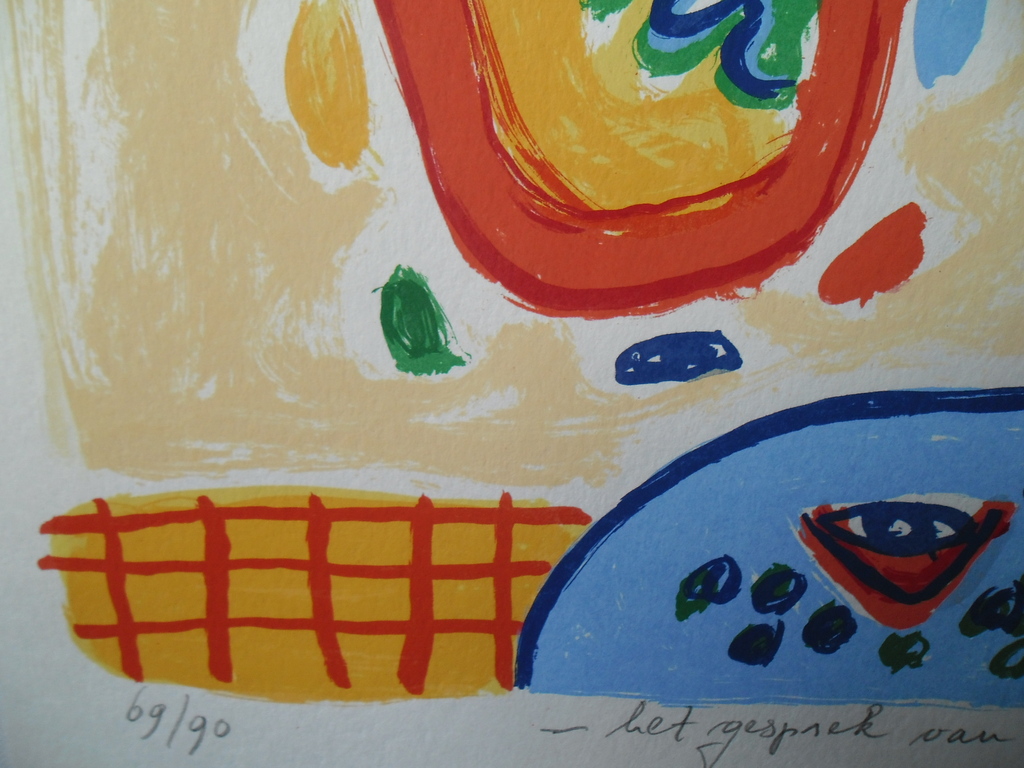 Keimpe Kootstra, Zeefdruk, Gesprek van de Dag  1 kopen? Bied vanaf 35!