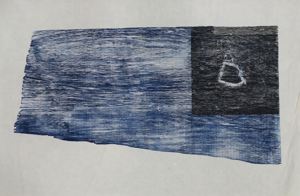 Hans van der Linde: Houtsnede, Zonder titel kopen? Bied vanaf 1!