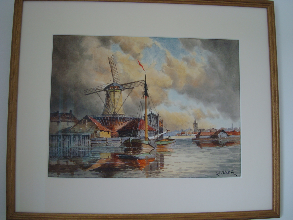 Aquarel van Hermanus Koekoek jr. 1836 - 1909.  kopen? Bied vanaf 495!