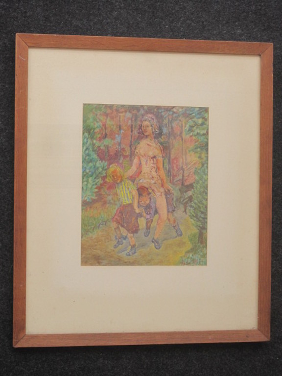Gerrit v 't Net 1910-1971 "spelende kinderen" gouache omstreeks 1940 gesigneerd  kopen? Bied vanaf 1!