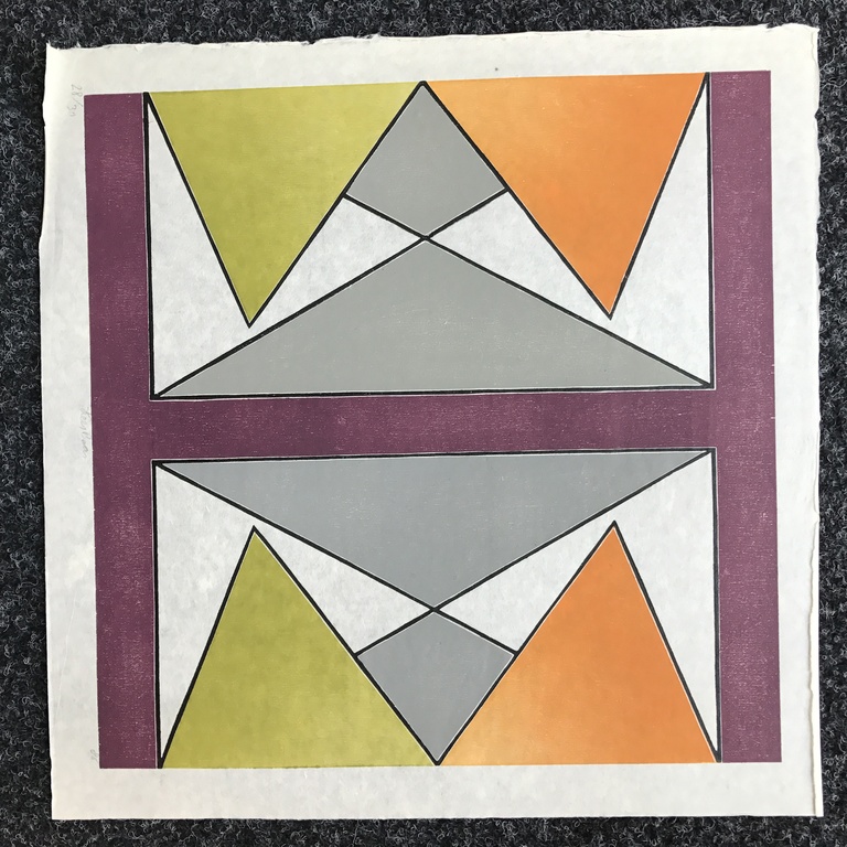 Kees Baas houtsnede 1986 kopen? Bied vanaf 1!