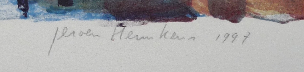 Jeroen Hermkens: Kleurenlitho, Amersfoort Langegracht kopen? Bied vanaf 135!