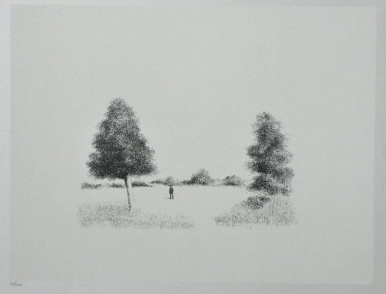 Metten Koornstra - litho - zonder titel - niet ingelijst kopen? Bied vanaf 40!