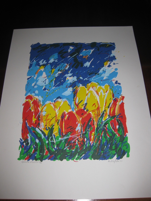 Grafiek van Henk Hofstra - Tulpen e.a. 6/10 kopen? Bied vanaf 35!