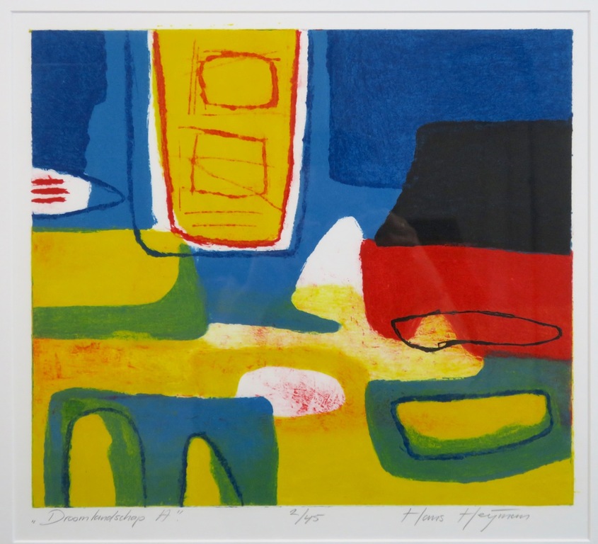 Hans Heijman: Ets, Droomlandschap A - Ingelijst kopen? Bied vanaf 50!