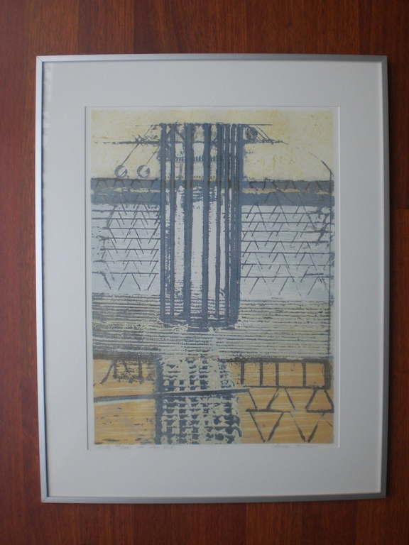Herman Kuijpers: Zonder titel, litho (ingelijst) kopen? Bied vanaf 38!