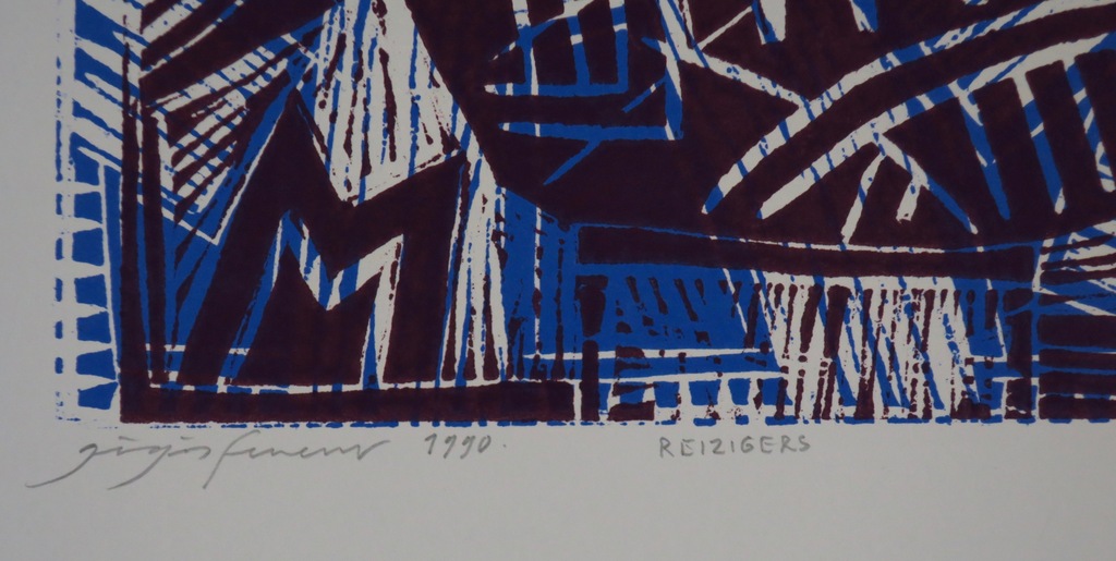 Ferenc Gogos: Zeefdruk, Reizigers kopen? Bied vanaf 35!