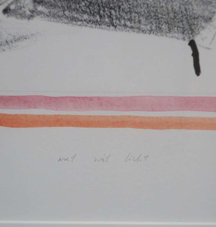 Jaap Hillenius: Handgekleurde Litho, Met wit licht - Ingelijst kopen? Bied vanaf 35!