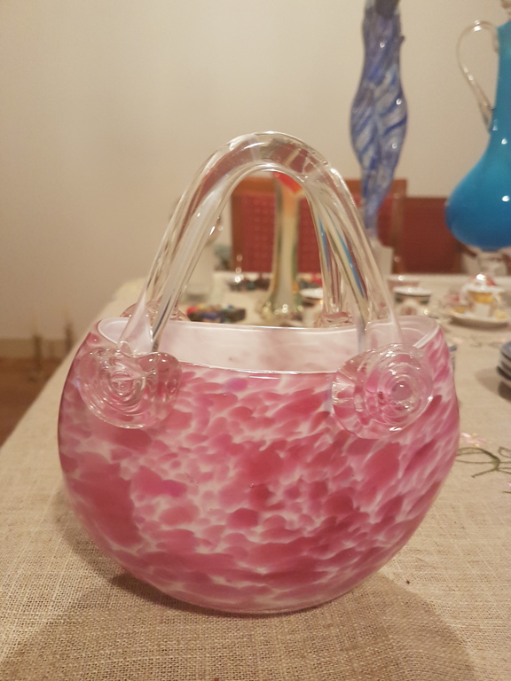 Vaasvormig bag in Murano glas anni 65/75 max-Venezia Italia kopen? Bied vanaf 18!