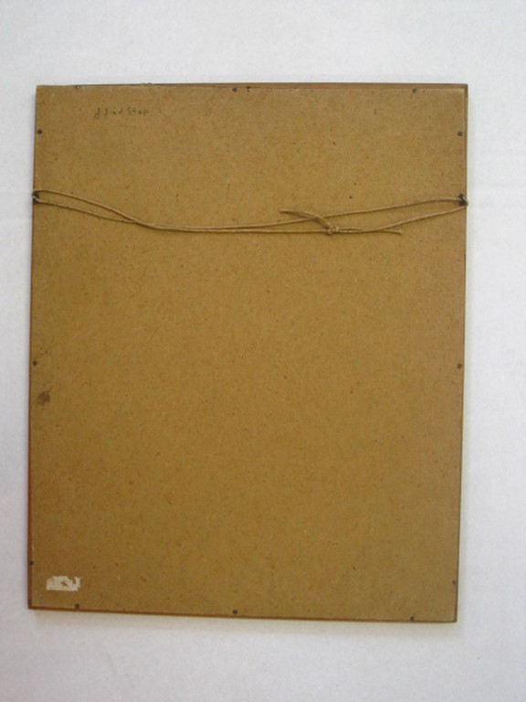 Jan vd Stap 1874 - 1940 "boerenerf met kippen" houtskooltekening ca 1910 kopen? Bied vanaf 1!