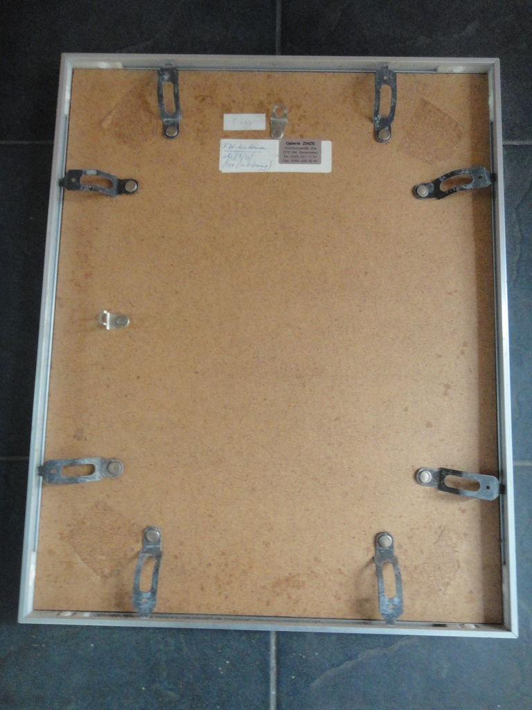 Frits Lindeman, ets, boze droom (?) kopen? Bied vanaf 1!