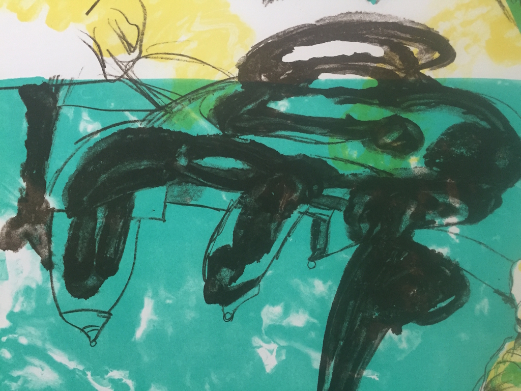 Lucebert, Kleurenlitho (kleine oplage: totaal 50 !) kopen? Bied vanaf 125!