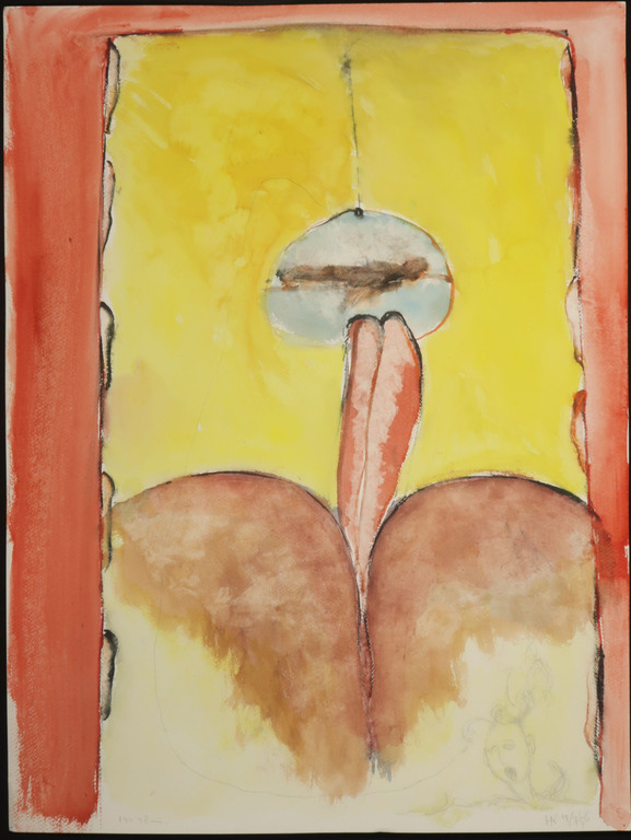 Hans Kuijs: Aquarel, Z.T. kopen? Bied vanaf 1!