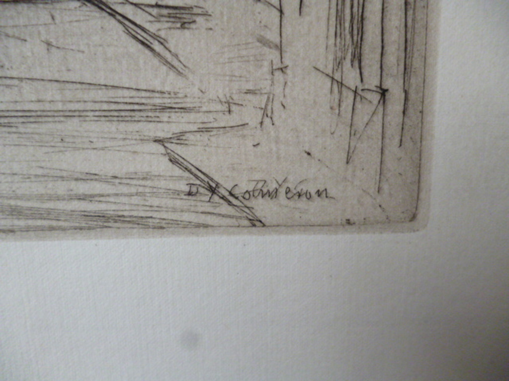 Sir David Young Cameron - ets - Amboise kopen? Bied vanaf 40!