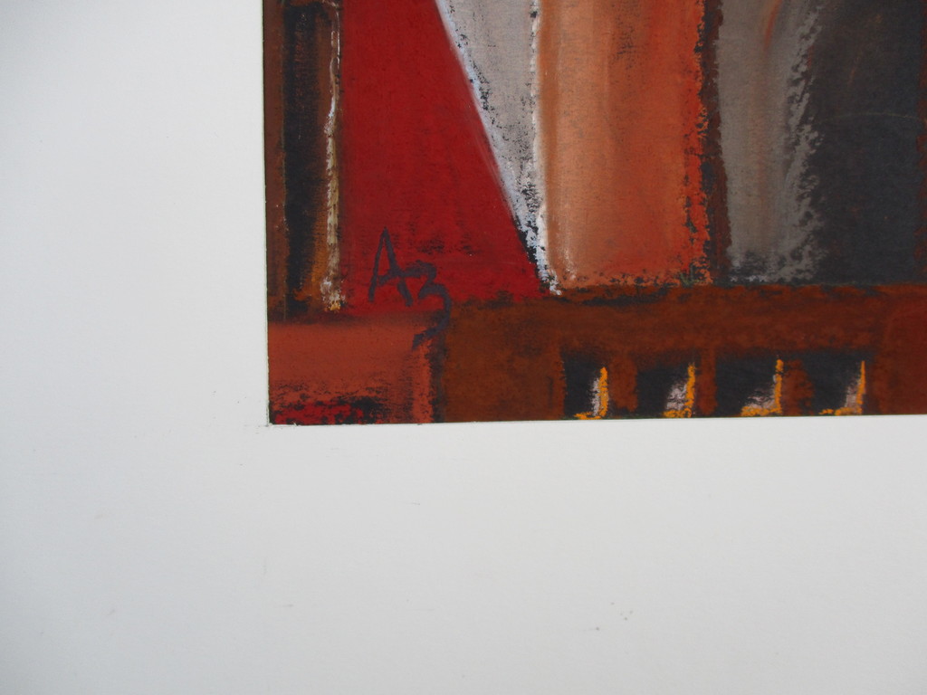 Onbekende kunstenaar: Pastel, Zonder titel kopen? Bied vanaf 40!