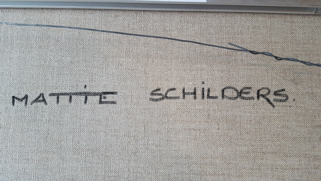 Mattie Schilders (1941) - Acryl op doek (groot), gesigneerd r.o. en '00 kopen? Bied vanaf 645!