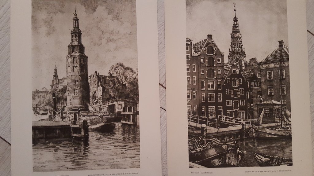 6 mooie litho's naar C. Brandenburg, Theo Dijkwiel en H.E. Roodenburg kopen? Bied vanaf 1!