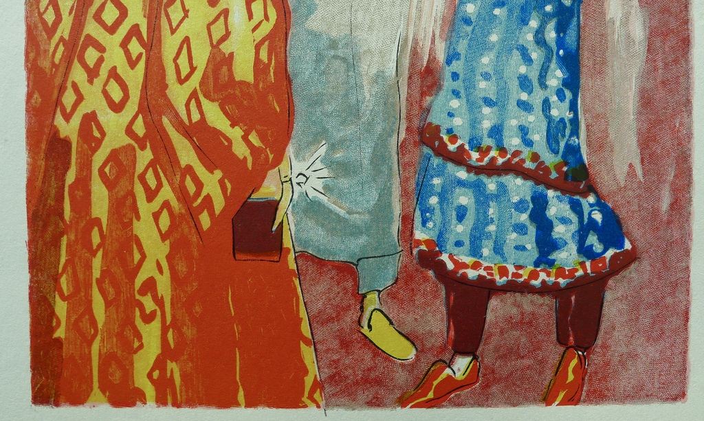 Kees van Dongen,Houtgravure :'Sett-Donia rencontre Diadème ,1001 nacht kopen? Bied vanaf 7!