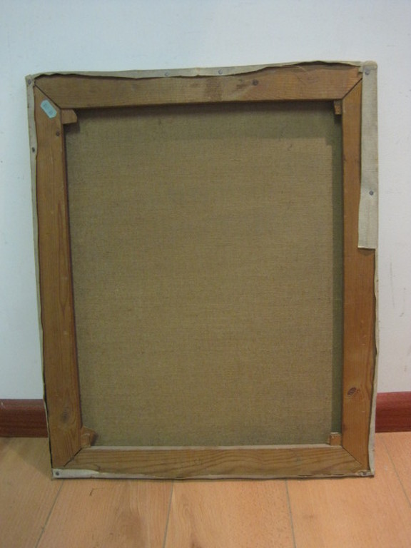 Toon Pluijmers 1944 olieverf "vrouw voor raam Hemonystraat Amsterdam"  kopen? Bied vanaf 1!