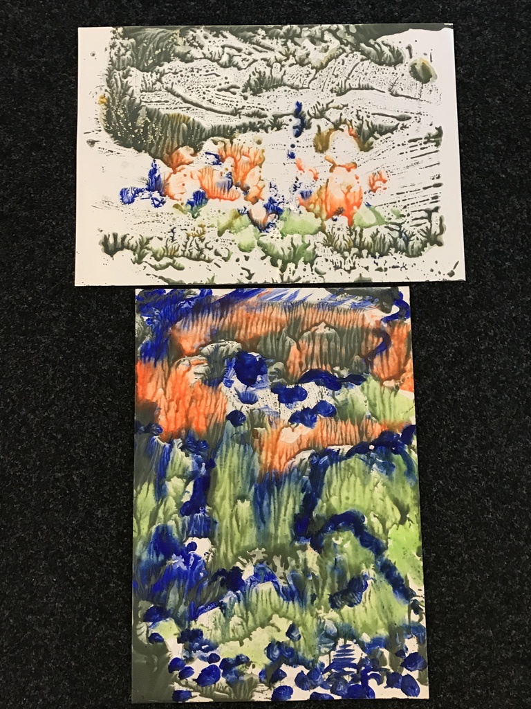 2 X THEO NIERMEIJER, Gemengde technieken/gouache op papier kopen? Bied vanaf 1!