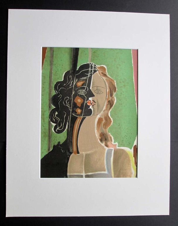 Georges Braque - Figure - litho uit revue Verve no.5-6 / 1939 verkocht voor € 199!