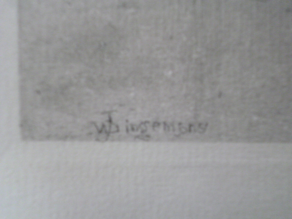 Waalko Jans Dingemans sr - ets - Stadsgezicht met paard en wagen kopen? Bied vanaf 45!