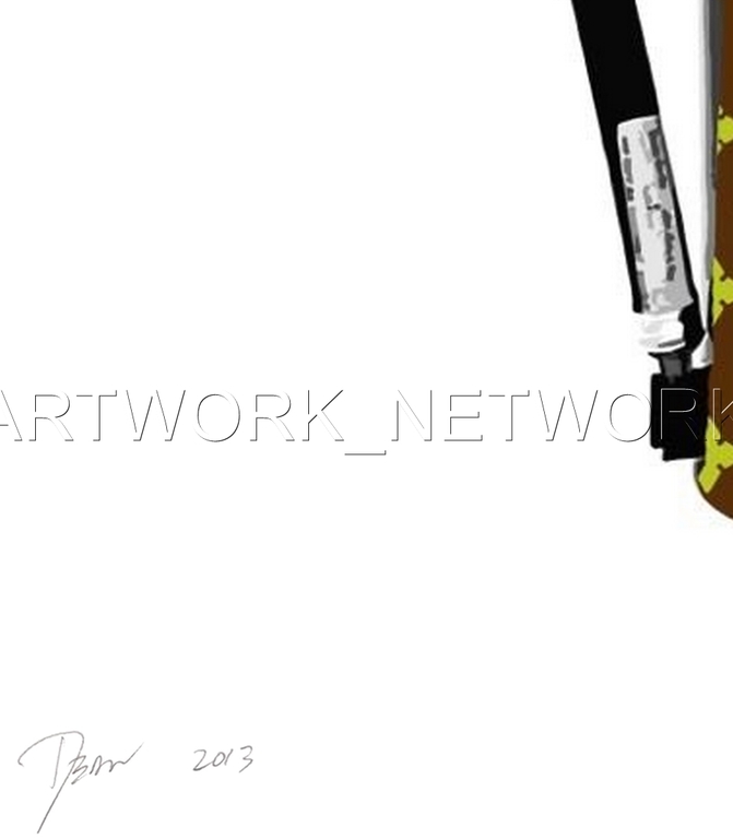 DEATH NYC - "8L DN"- n° A/P - Signed with COA (Edition Artist Proof) kopen? Bied vanaf 15!