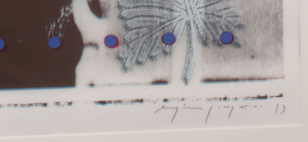 Eugene Jongerius: Zeefdruk, Trace contour - Ingelijst (Groot) kopen? Bied vanaf 40!