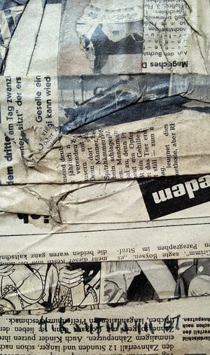 Herbert Kaufmann - Herbert Kaufmann - Canal Street, gelakte collage kopen? Bied vanaf 275!