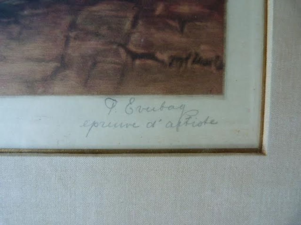 F. Everbag (1877 - 1947) - Als men oud wordt. kopen? Bied vanaf 1!