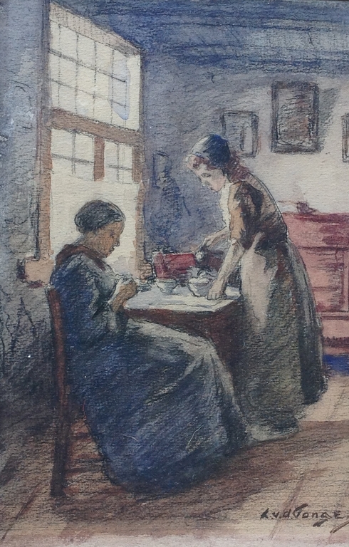 Lammert van der Tonge: Twee dames aan de thee verkocht voor € 50!