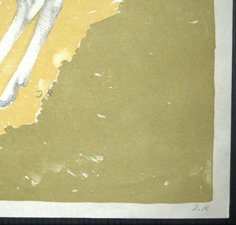 John Rädecker 1947 - litho 'Hert'- handgesigneerd kopen? Bied vanaf 45!