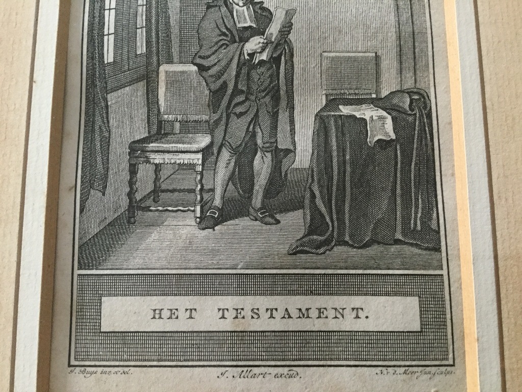Gravure, HET TESTAMENT kopen? Bied vanaf 1!
