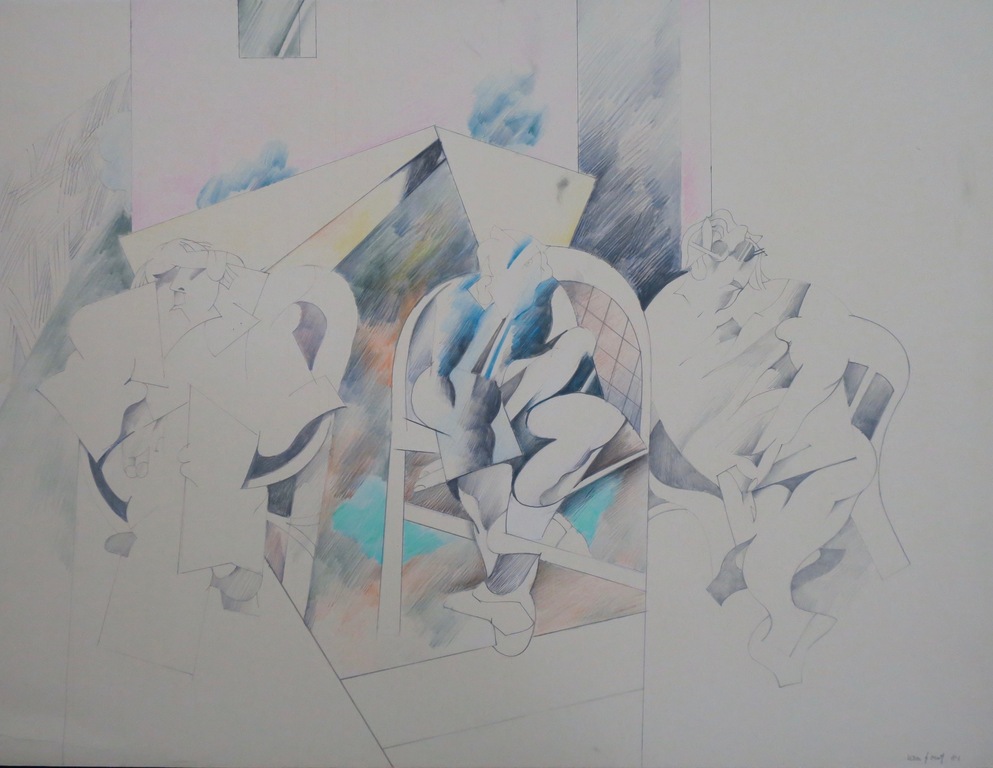 Pierre van Soest: Potloodtekening, Zonder titel kopen? Bied vanaf 80!