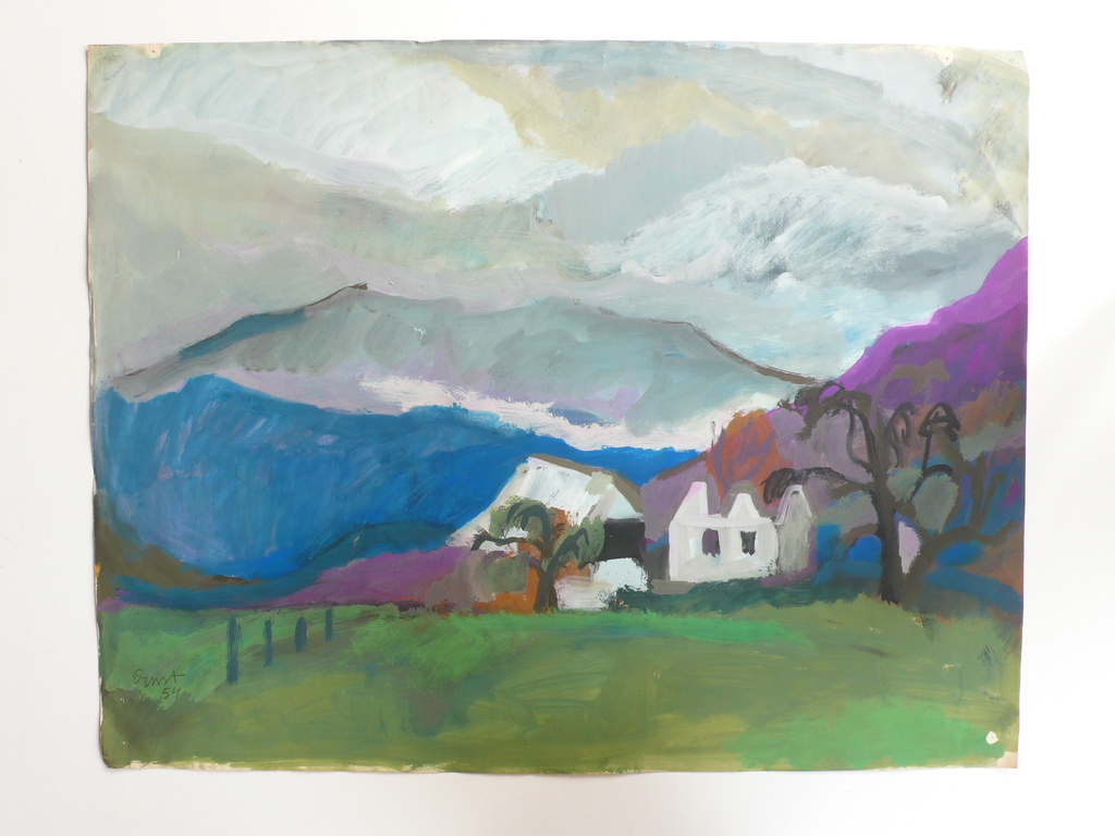 Ernst Vijlbrief (1934-2010) gouache op papier kopen? Bied vanaf 50!