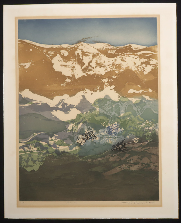 Nicole Tercinet Levin: Aquatint, Alpilles kopen? Bied vanaf 1!