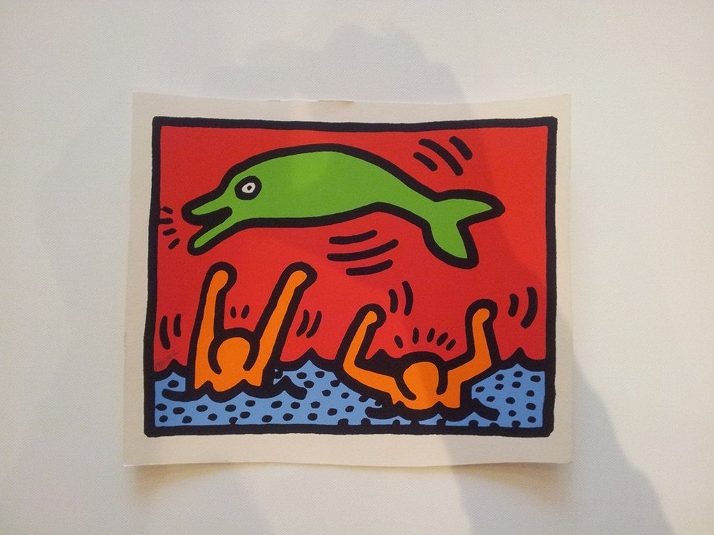Keith Haring - Lithografie sjabloon techniek - ProofPrint 002 verkocht voor € 80!