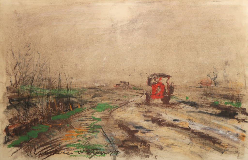 Wim Steijn: Krijttekening, Vlaanderen verkocht voor € 35!