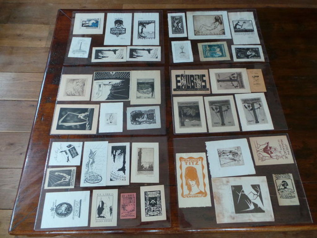 EX libris :  Walter Helfenbein (1893-1984) kopen? Bied vanaf 1!